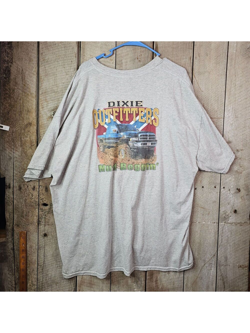 Legends Of The Confederacy Dixie Outfitters Mud Boggin 4X4 T-Shirt 3XL